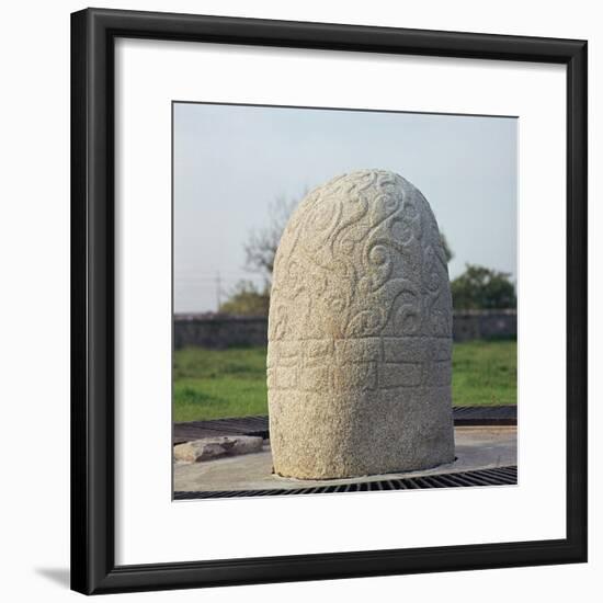 The Turog Stone, 3rd century BC. Artist: Unknown-Unknown-Framed Giclee Print