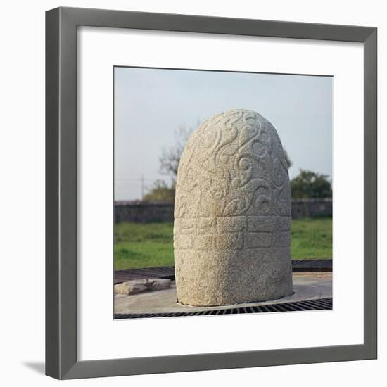 The Turog Stone, 3rd century BC. Artist: Unknown-Unknown-Framed Giclee Print