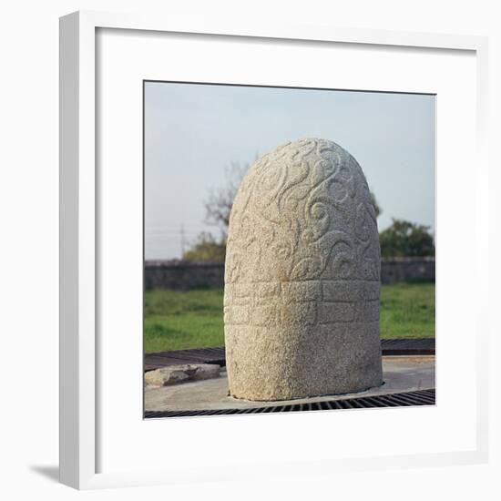 The Turog Stone, 3rd century BC. Artist: Unknown-Unknown-Framed Giclee Print