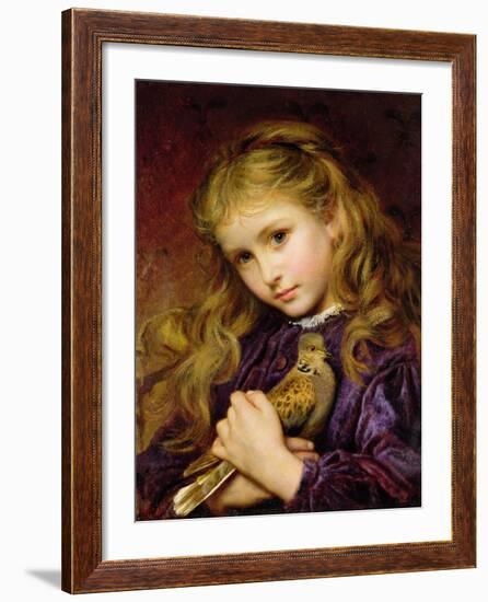 The Turtle Dove-Sophie Anderson-Framed Giclee Print