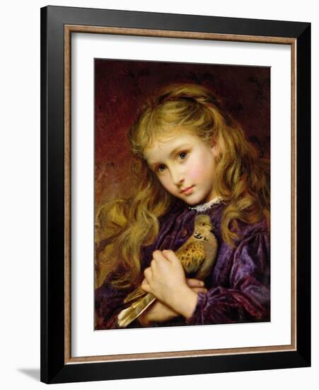 The Turtle Dove-Sophie Anderson-Framed Giclee Print