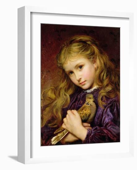 The Turtle Dove-Sophie Anderson-Framed Giclee Print