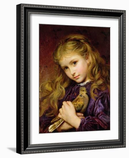 The Turtle Dove-Sophie Anderson-Framed Giclee Print