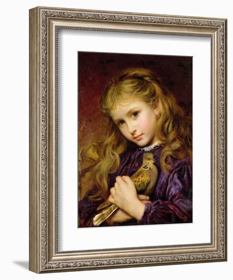 The Turtle Dove-Sophie Anderson-Framed Premium Giclee Print