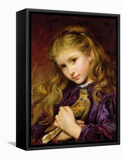 The Turtle Dove-Sophie Anderson-Framed Premier Image Canvas