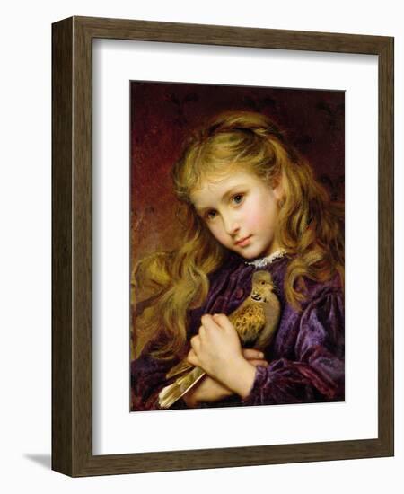 The Turtle Dove-Sophie Anderson-Framed Giclee Print