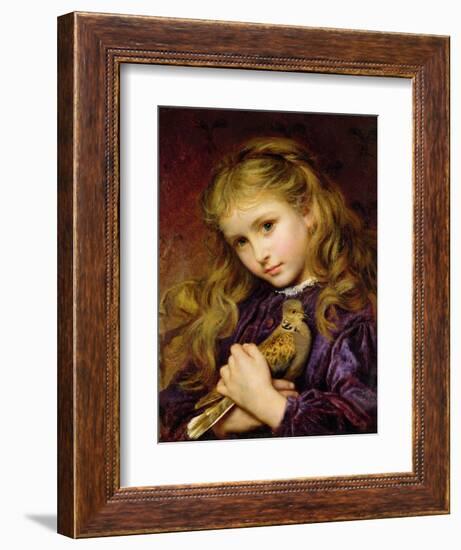 The Turtle Dove-Sophie Anderson-Framed Giclee Print