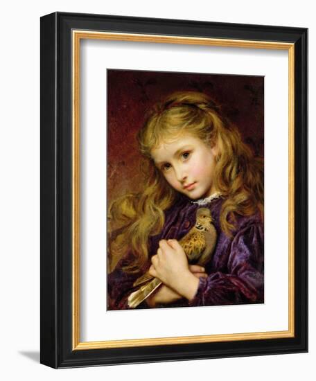 The Turtle Dove-Sophie Anderson-Framed Giclee Print