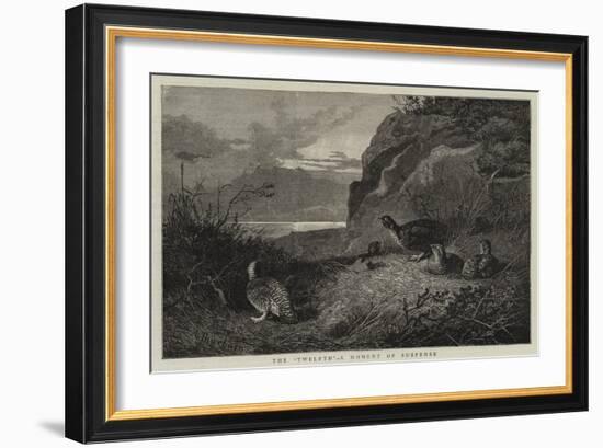 The Twelfth, a Moment of Suspense-null-Framed Giclee Print