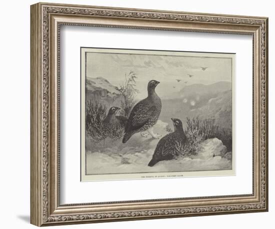 The Twelfth of August, the First Alarm-Alexander Francis Lydon-Framed Giclee Print