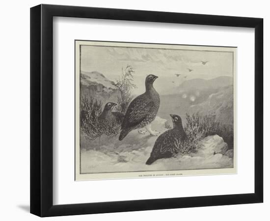 The Twelfth of August, the First Alarm-Alexander Francis Lydon-Framed Giclee Print