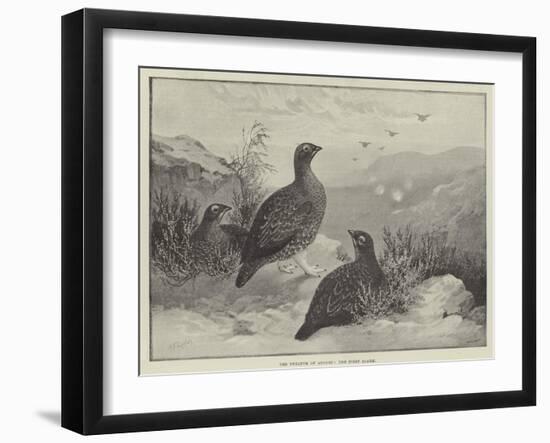 The Twelfth of August, the First Alarm-Alexander Francis Lydon-Framed Giclee Print