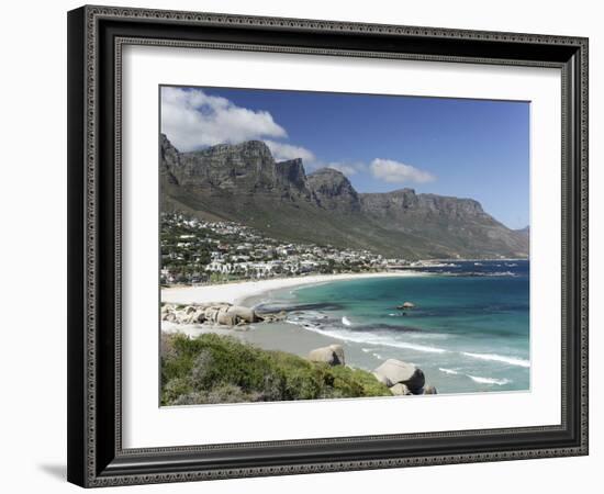 The Twelve Apostles, Camps Bay, Cape Town, Cape Province, South Africa, Africa-Peter Groenendijk-Framed Photographic Print