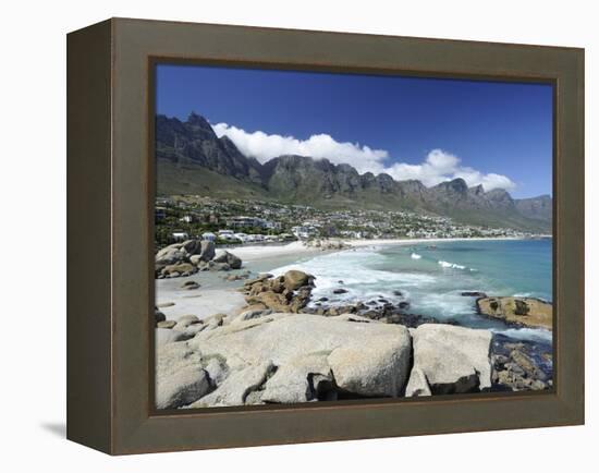 The Twelve Apostles, Camps Bay, Cape Town, Cape Province, South Africa, Africa-Peter Groenendijk-Framed Premier Image Canvas