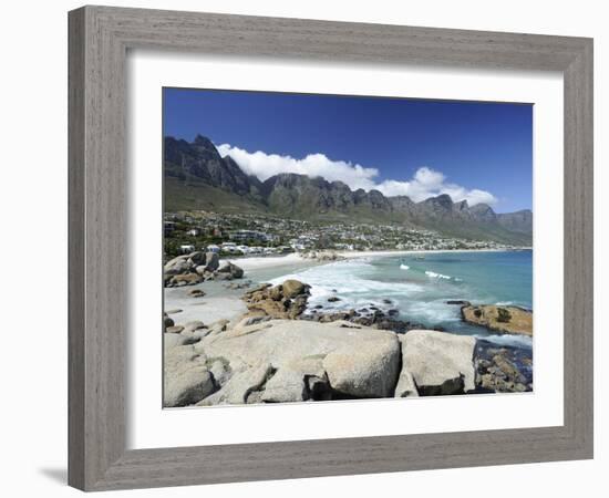 The Twelve Apostles, Camps Bay, Cape Town, Cape Province, South Africa, Africa-Peter Groenendijk-Framed Photographic Print