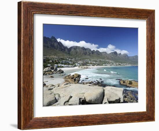 The Twelve Apostles, Camps Bay, Cape Town, Cape Province, South Africa, Africa-Peter Groenendijk-Framed Photographic Print