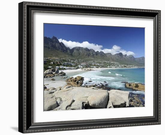 The Twelve Apostles, Camps Bay, Cape Town, Cape Province, South Africa, Africa-Peter Groenendijk-Framed Photographic Print