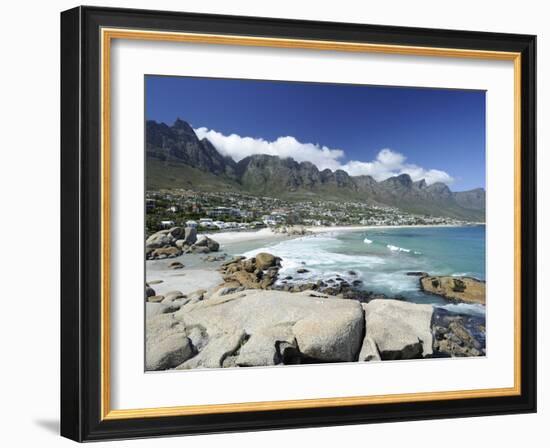 The Twelve Apostles, Camps Bay, Cape Town, Cape Province, South Africa, Africa-Peter Groenendijk-Framed Photographic Print