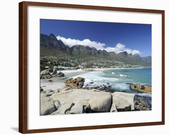 The Twelve Apostles, Camps Bay, Cape Town, Cape Province, South Africa, Africa-Peter Groenendijk-Framed Photographic Print