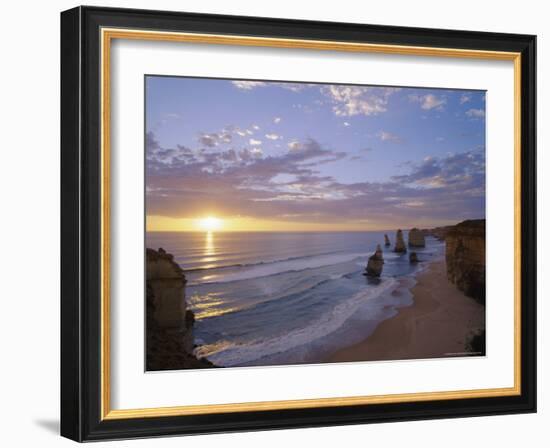 The Twelve Apostles, Great Ocean Road, Victoria, Australia-Hans Peter Merten-Framed Photographic Print