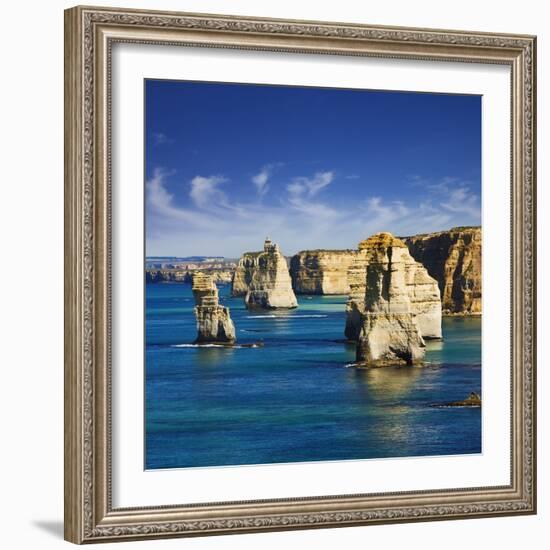 The Twelve Apostles in Port Campbell National Park-Jon Hicks-Framed Photographic Print