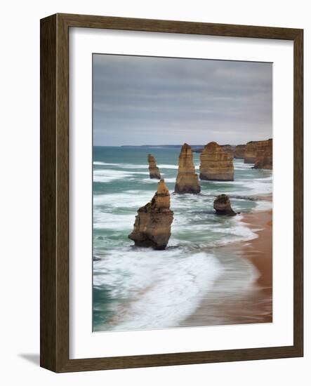 The Twelve Apostles, Port Campbell, Victoria, Australia-Walter Bibikow-Framed Photographic Print