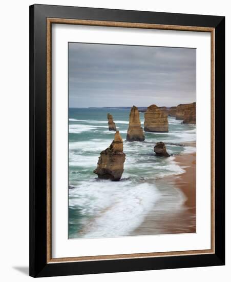 The Twelve Apostles, Port Campbell, Victoria, Australia-Walter Bibikow-Framed Photographic Print