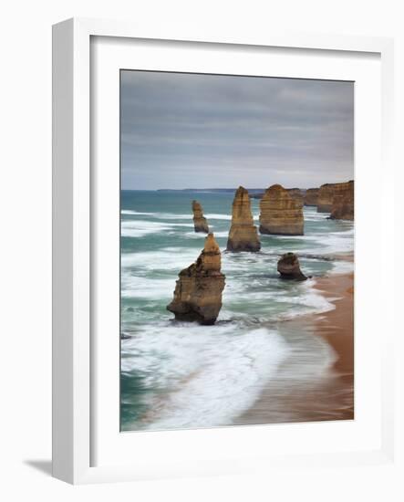 The Twelve Apostles, Port Campbell, Victoria, Australia-Walter Bibikow-Framed Photographic Print