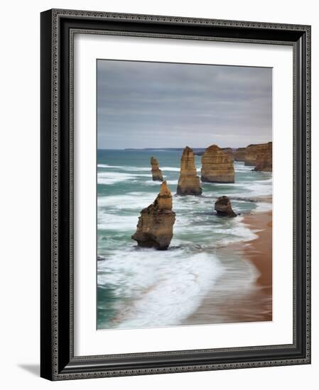 The Twelve Apostles, Port Campbell, Victoria, Australia-Walter Bibikow-Framed Photographic Print