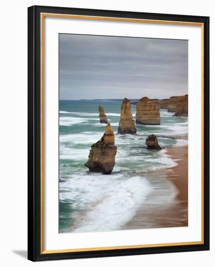 The Twelve Apostles, Port Campbell, Victoria, Australia-Walter Bibikow-Framed Photographic Print