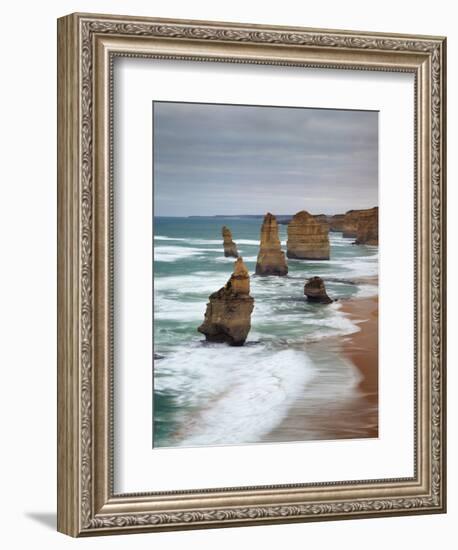 The Twelve Apostles, Port Campbell, Victoria, Australia-Walter Bibikow-Framed Photographic Print