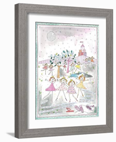 The Twelve Dancing Princesses-Effie Zafiropoulou-Framed Giclee Print