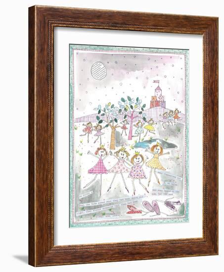 The Twelve Dancing Princesses-Effie Zafiropoulou-Framed Giclee Print