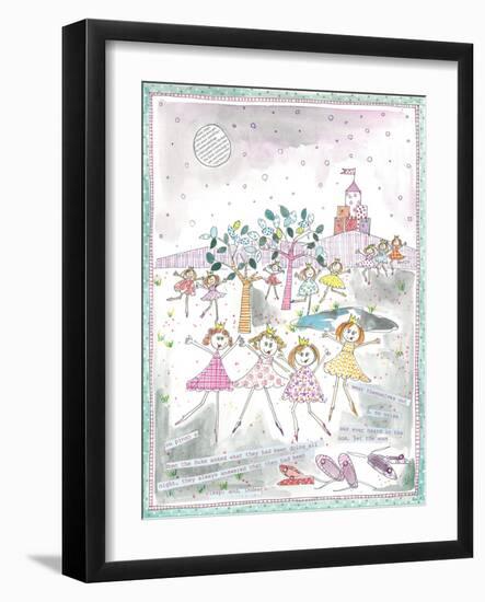 The Twelve Dancing Princesses-Effie Zafiropoulou-Framed Giclee Print