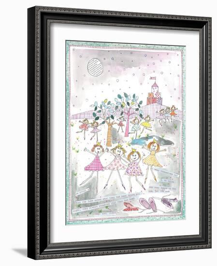 The Twelve Dancing Princesses-Effie Zafiropoulou-Framed Giclee Print