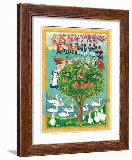 The Twelve Days of Christmas, 1997-Linda Benton-Framed Giclee Print