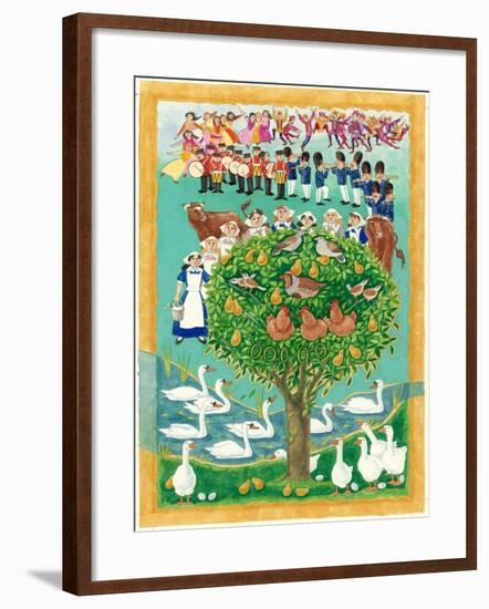 The Twelve Days of Christmas, 1997-Linda Benton-Framed Giclee Print