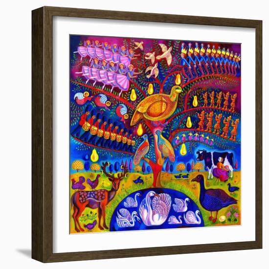 The Twelve Days of Christmas, 2010-Jane Tattersfield-Framed Giclee Print