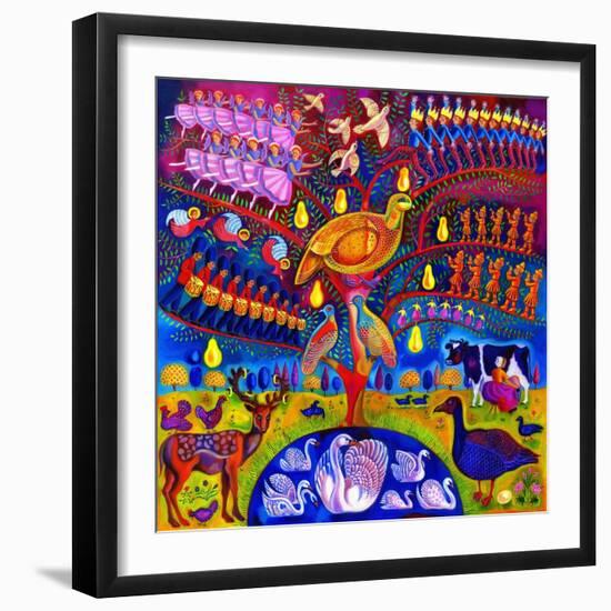 The Twelve Days of Christmas, 2010-Jane Tattersfield-Framed Giclee Print