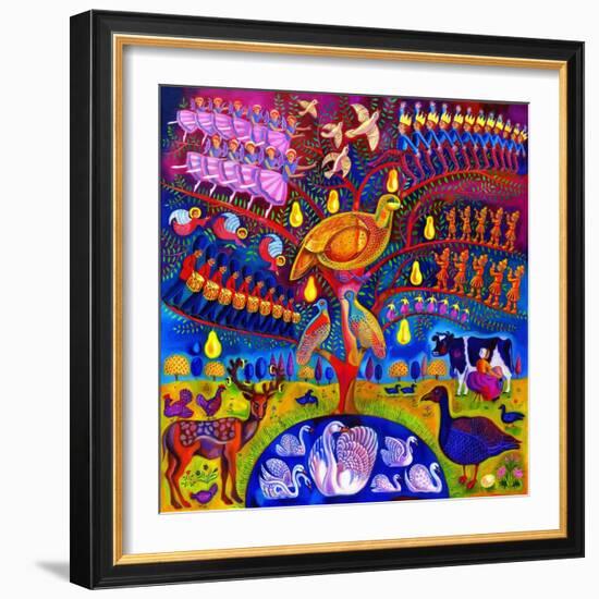 The Twelve Days of Christmas, 2010-Jane Tattersfield-Framed Giclee Print