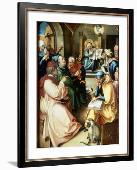 The Twelve Year Old Jesus-Albrecht Dürer-Framed Giclee Print