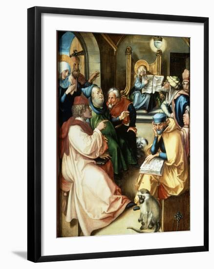 The Twelve Year Old Jesus-Albrecht Dürer-Framed Giclee Print