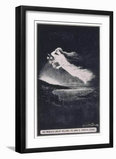 The Twentieth Century Welcomes the Dawn of Spiritual Science-Cress Woollett-Framed Art Print