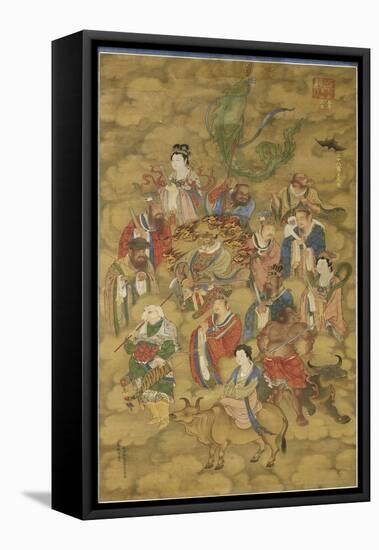 The Twenty-Eight Mansions of the Celestial Deities-null-Framed Premier Image Canvas