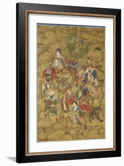 The Twenty-Eight Mansions of the Celestial Deities-null-Framed Giclee Print