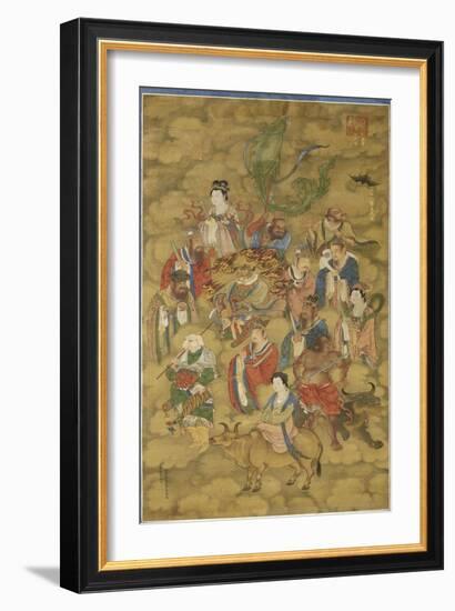 The Twenty-Eight Mansions of the Celestial Deities-null-Framed Giclee Print