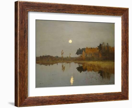 The Twilight Moon. 1899-Isaak Iljitsch Lewitan-Framed Giclee Print