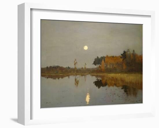 The Twilight Moon. 1899-Isaak Iljitsch Lewitan-Framed Giclee Print