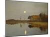 The Twilight Moon. 1899-Isaak Iljitsch Lewitan-Mounted Giclee Print