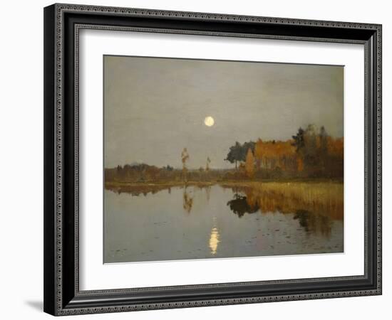 The Twilight Moon. 1899-Isaak Iljitsch Lewitan-Framed Giclee Print